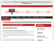 Tablet Screenshot of cvjm-s-moehringen.de